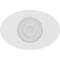 Ekena Millwork Standard Dalton Bullseye Rosette with Square Edge, 8"W x 5 1/4"H x 1/2"P ROSP080X053X050DAL02 - alternate 3